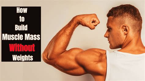 Build Mass Without Weights.